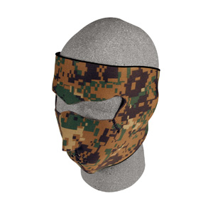 Zan Headgear WNFM169G Neoprene Face Mask  Digital Green at Sears.com