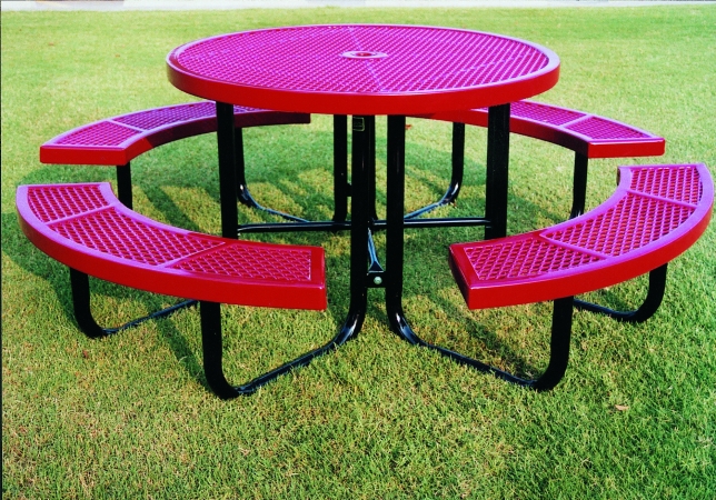 Webcoat&amp;#44; Inc. T46RACS 4 Round Tables Commercial Canteen Portable Picnic at Sears.com