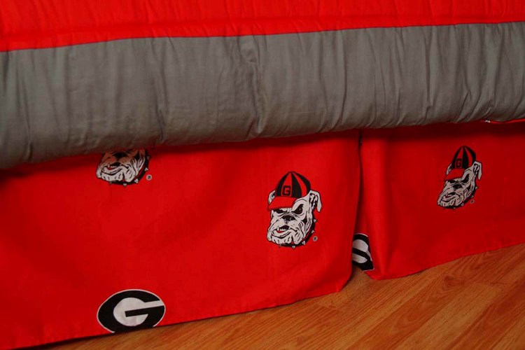 College Covers GEODRQU Georgia Printed Dust Ruffle Queen at Sears.com