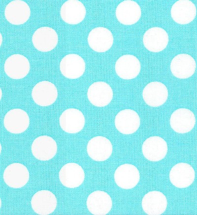 Persnickety Bed 1001 Fitted Crib Sheet Turquoise Dot at Sears.com