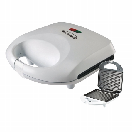 BRENTWOOD APPLIANCES TS-245 Panini Maker Grill - White at Sears.com