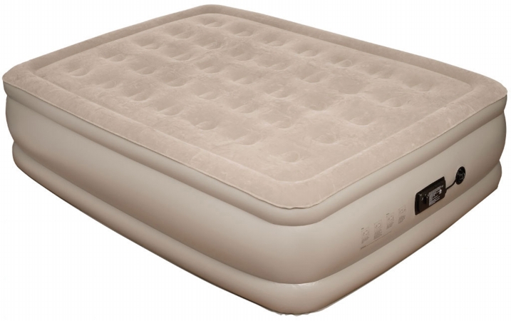 Pure Global Products Pure Comfort 6004QRB Queen Raised Suede Top Air Bed with built in pump at Sears.com