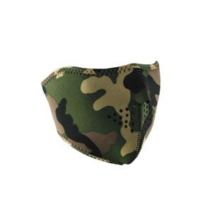 Balboa WNFM118H Neoprene half Face Mask, Woodland Camouflage at Sears.com