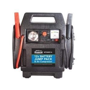 MOUNTAIN MTN8801A 12 Volt Battery Jump Booster Pack with Air Compressor at Sears.com