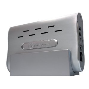 Silverstone Technology MS04S 3.5 in. USB 2.0 Aluminum Casing Hard Drive Enclosure - Silver at Sears.com