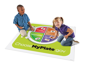 Learning Resources LER2396 Healthy Helpings A Myplate Activity Mat at Sears.com