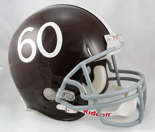 creative sports RD-BRONCOS6061-A Denver Broncos 1960-1961 Throwback Riddell Full Size Authentic Proline Football Helmet at Sears.com