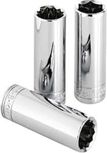 SK HAND TOOLS&nbsp; SK Hand Tool SK 8416 .38" Drive- 6 pt. Deep Metric