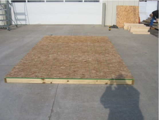 Little Cottage FK-8x10 W-Shed Kit 8x10 Shed DIY Floor Kit