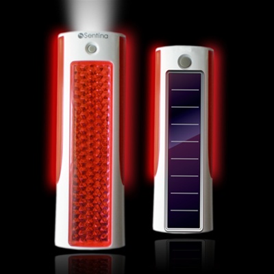 LED-52 Solar LED Flair with Flash Light - Rechargeable