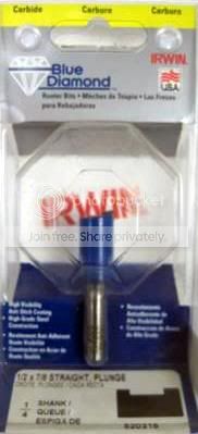 Irwin Router Bit 1/2" x 7/8" Straight Plunge 1/4" Shank at Sears.com