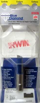 Irwin Carbide Router Bit 1/2" x 1" Straight 1/2" Shank at Sears.com