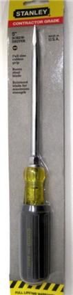 Stanley 6 Flat Head Screwdriver Steel New MADE IN USA at Sears.com