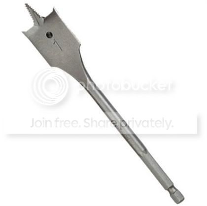 Bosch 1/2" Rapidfeed Spade Bit Wood Drill Bit SB1005 at Sears.com
