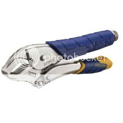 Irwin&nbsp; Irwin 7WR Curved Jaw Vise Grips W/ Wire Cutter 07T