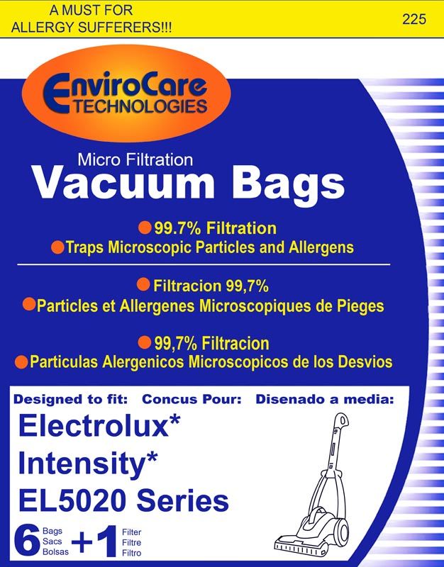 Electrolux 5 Electrolux EL5020A Intensity Upright Vacuum Cleaner Bags, Includes 2 Filters. Fits EL206A at Sears.com