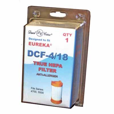 Eureka DCF-4, DCF-18 Hepa Filter Fits: 4700, 5500 Bagless Vac Dust Cup Pleated Filter at Sears.com