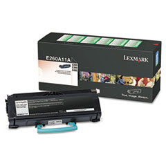Lexmark LEXE260A11A - E260A11A Toner, 3500 Page-Yield, Black at Sears.com