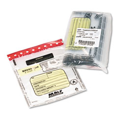 MMF Industries Tamper-Evident Deposit/Cash Bags, Plastic, 9 x 12, Clear, 100 Bags/Box at Sears.com