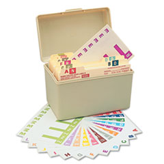 Smead Alpha-Z Color-Coded First Letter Combo Alpha Labels Starter Set, A-Z, at Sears.com