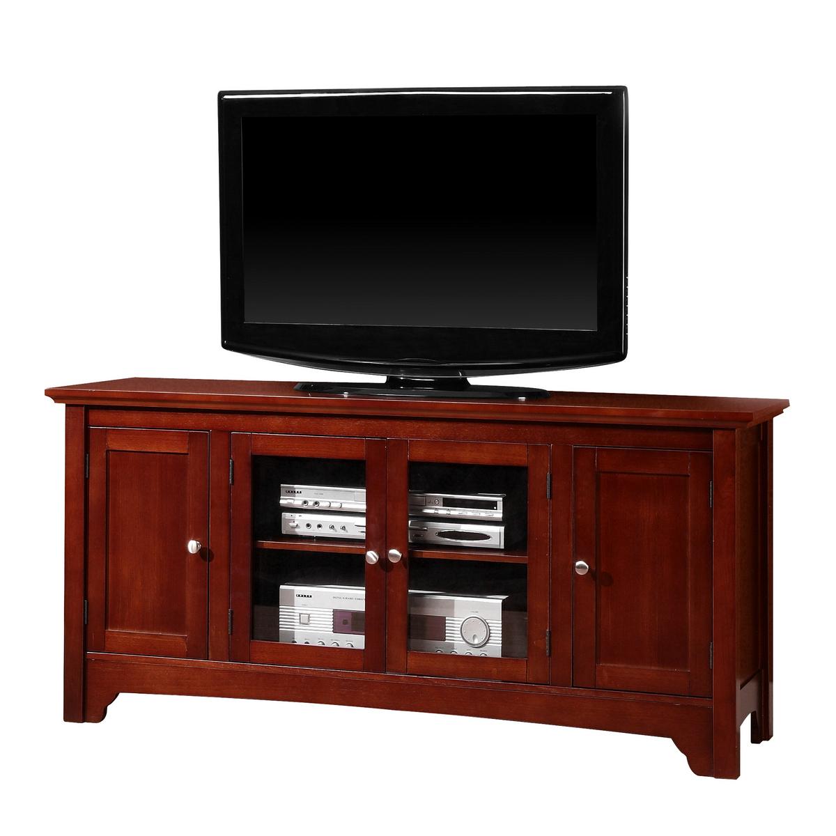 Furnituremaxx 52 in. Wood TV Console with Four Doors at Sears.com