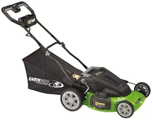 Earthwise 60236 20-Inch 36 Volt Side Discharge/Mulching/Bagging Cordless Electric Lawn Mower at Sears.com