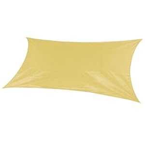 Coolaroo Custom Rectangle Shade Sail, Desert Sand, 9 by 14-Feet at Sears.com