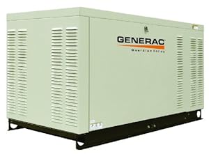 Generac QT03015GNSX 30-Kilowatt Liquid-Cooled Automatic 3-Phase Standby Generator, 3,600 RPM, 120/208-Volt at Sears.com