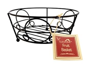 Euro-Home Black Deco Fruit Basket at Sears.com
