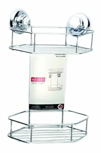 Famous Home Fashions EZ Hold Suction London 2 Tier Corner Shelf at Sears.com