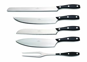 Consigli"Chianino" 5-Piece Black Metacrylate Handle Kitchen Knives at Sears.com