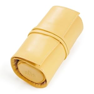 Cathy's Concepts Leather Jewelry Roll, Cornsilk Yellow at Sears.com