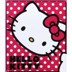 Hello Kitty Polka Dot Fleece Throw Blanket 50'' x 60'' at Sears.com