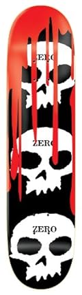Zero 3 Skull Blood Deck, White, 7.75-Inch at Sears.com