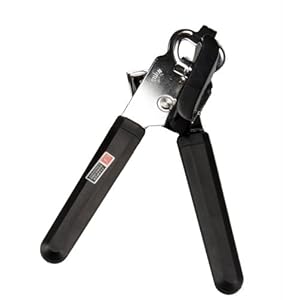 Kitchen Utensils--H&3 Brand H&3 Stainless Steel Manual Can Opener Black Size:21.5cm G219 at Sears.com