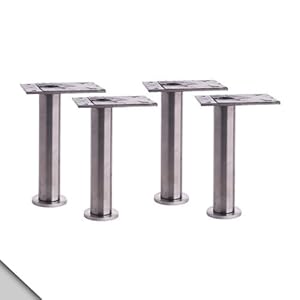 IKEA - CAPITA Leg, Stainless Steel 4 3/8-4 3/4" (X4) at Sears.com
