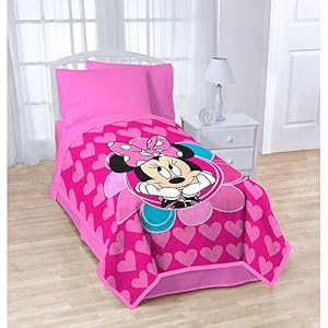 Disney Minnie Mouse Plush Blanket Pink 62x90 at Sears.com