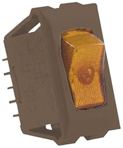 JR Products 12545 Amber/Brown SPST Illuminated On/Off Switch at Sears.com