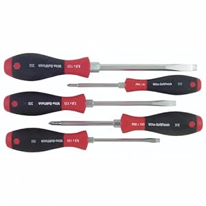 Wiha 30892 5-Piece Slotted and Phillips Screwdriver Set with SoftFinish Handle at Sears.com