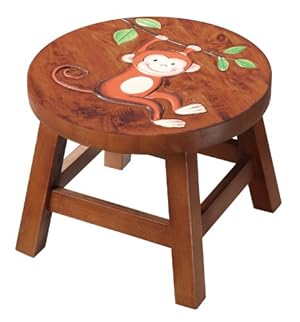 Teamson Design Corp Teamson Wooden Monkey Stool - Safari Animal Collection at Sears.com
