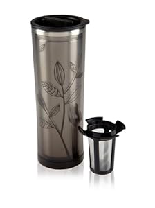 Takeya USA Takeya Double-Wall Stainless Steel Tea/Coffee Tumbler (16oz) PATTERN BLACK/BLACK at Sears.com