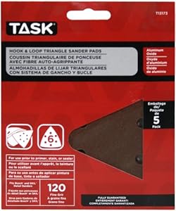 Task Tools T13173 Hook and Loop Triangle Sanding Disc for Bosh and Skil at Sears.com