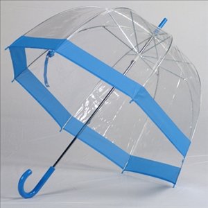 FRANKFORD Clear Bubble Umbrellas Blue Trim at Sears.com