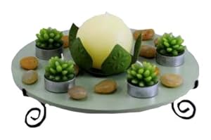 Essentials D?cor Entrada Collection 6-Piece Lotus Candle Holder Set at Sears.com