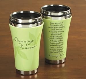 Abbey Press Amazing Woman Travel Mug With Ceramic Outer Shell at Sears.com