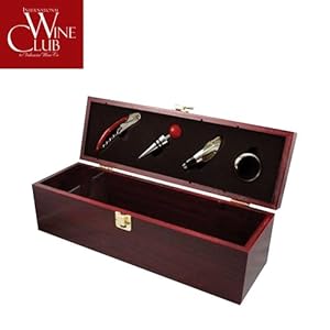International Wine Club Cherry Wood Tone Gift Box Accessory Kit - Great gift ideas for business, co-workers, family or friend. and deliver at Sears.com