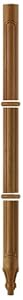 Brown Wood Inc. 01440310HM1 Queen Anne Corner Top Leg, Hard Maple at Sears.com