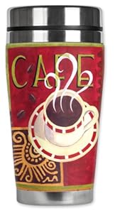 Mugzie? brand 16-Ounce Travel Mug with Insulated Wetsuit Cover - Coffee Cafe at Sears.com