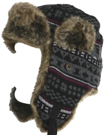 D&Y New York Alpine Trooper Faux Fur Ear Flap Hat at Sears.com