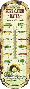 River's Edge Rivers Edge Extra Large Nostalgic Tin Thermometer at Sears.com